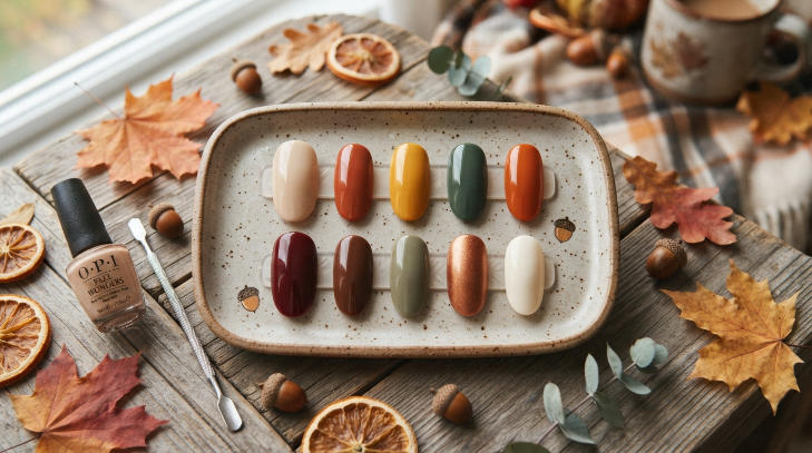 Colorimetría de otoño: descubre qué uñas te favorecen esta temporada