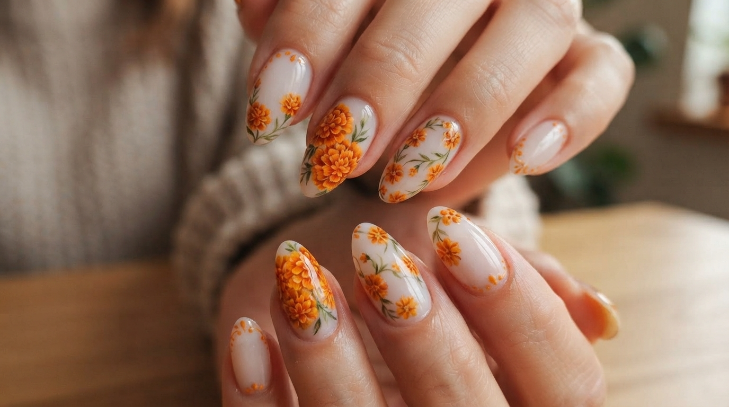 inspiracion nail art para dia de muertos