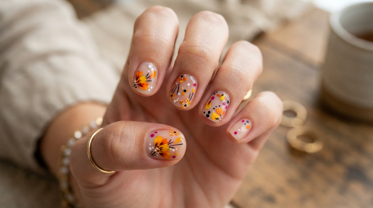 inspiracion nail art para dia de muertos