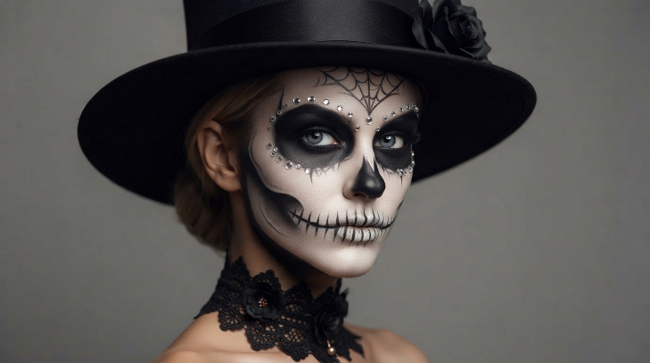 calavera halloween make up ideas