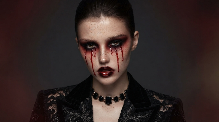 bloody halloween make up ideas