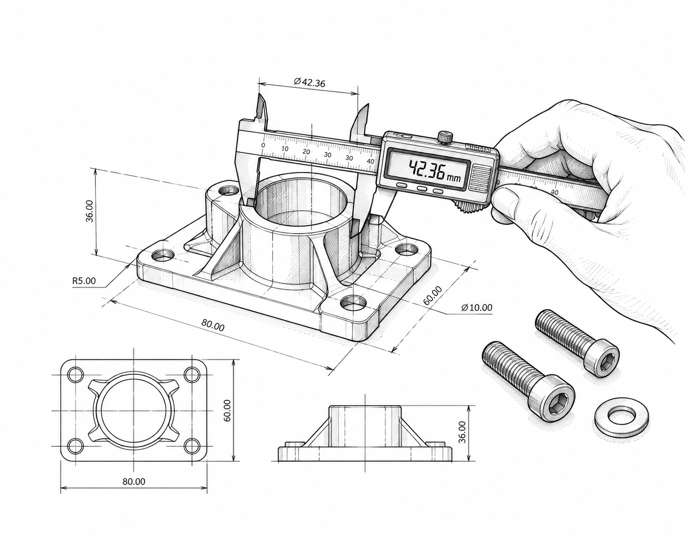 Engineer illustration