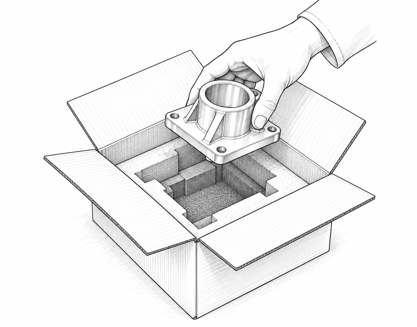 Deliver illustration