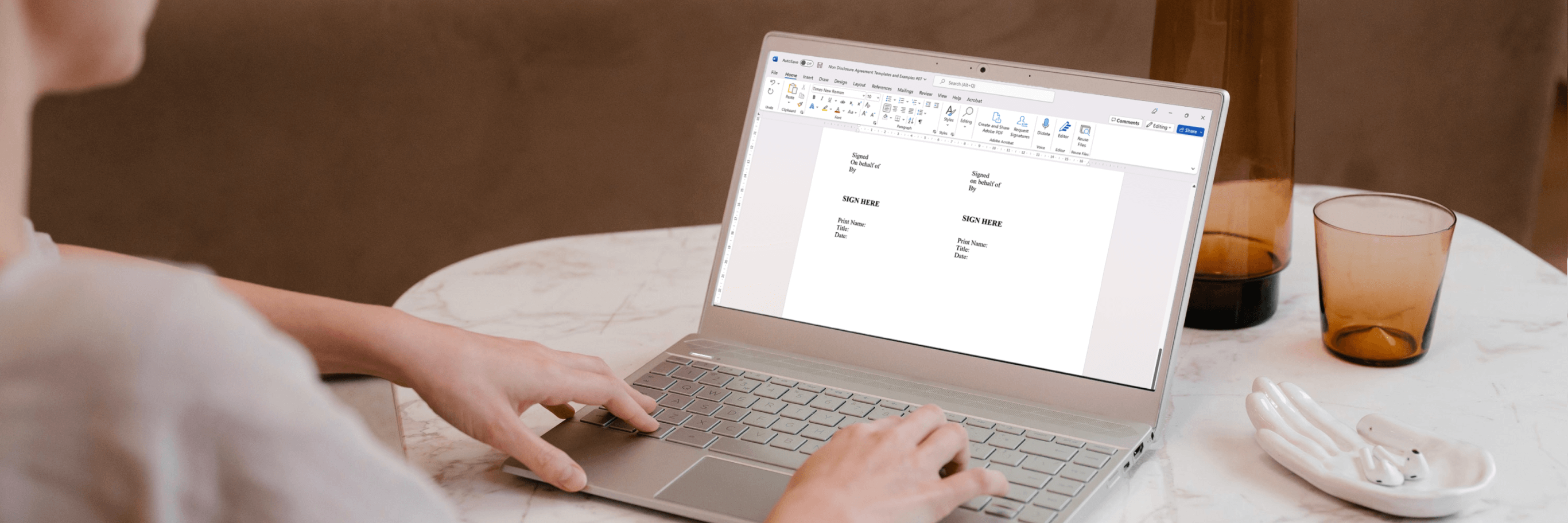 How To Add A Signature To A Word Document
