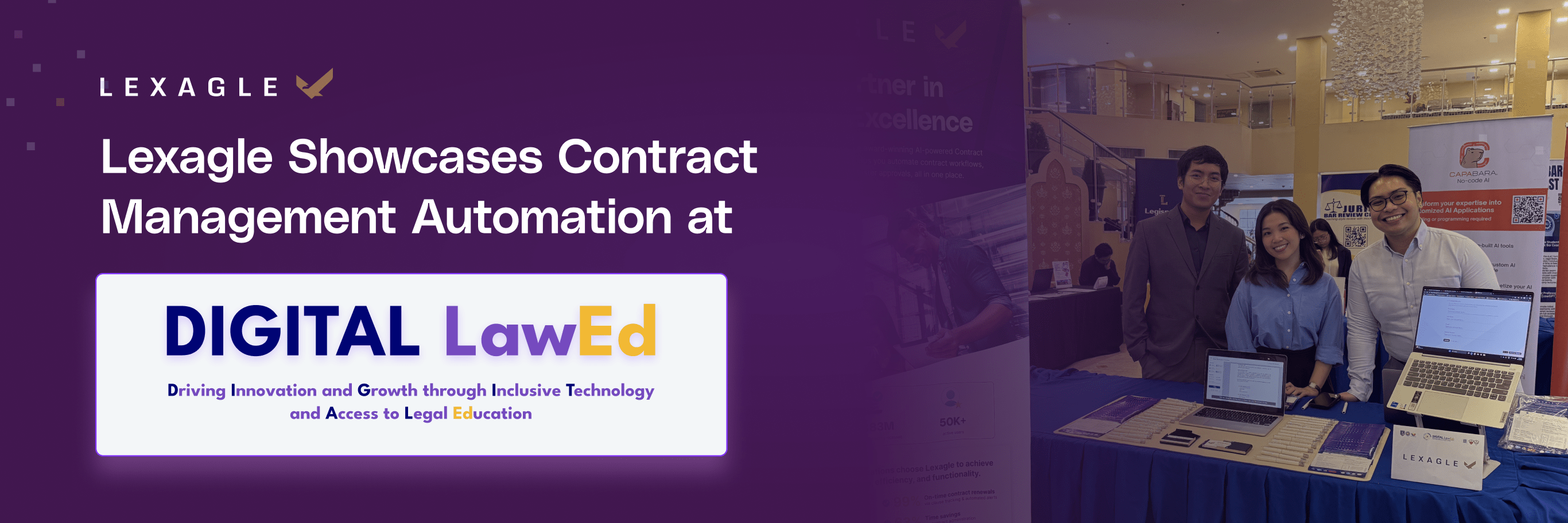 Why CLM is the Next Foundational Tool for Future Lawyers: Lexagle Showcases Contract Management Automation at DIGITAL LawEd 2025