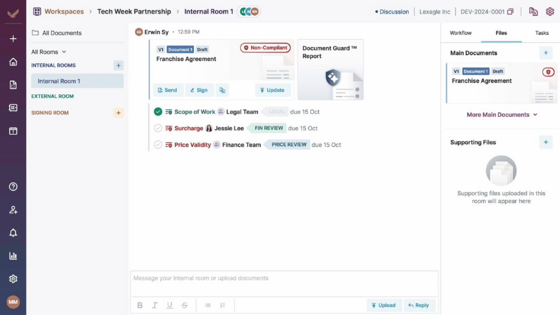 AI-powered contract review