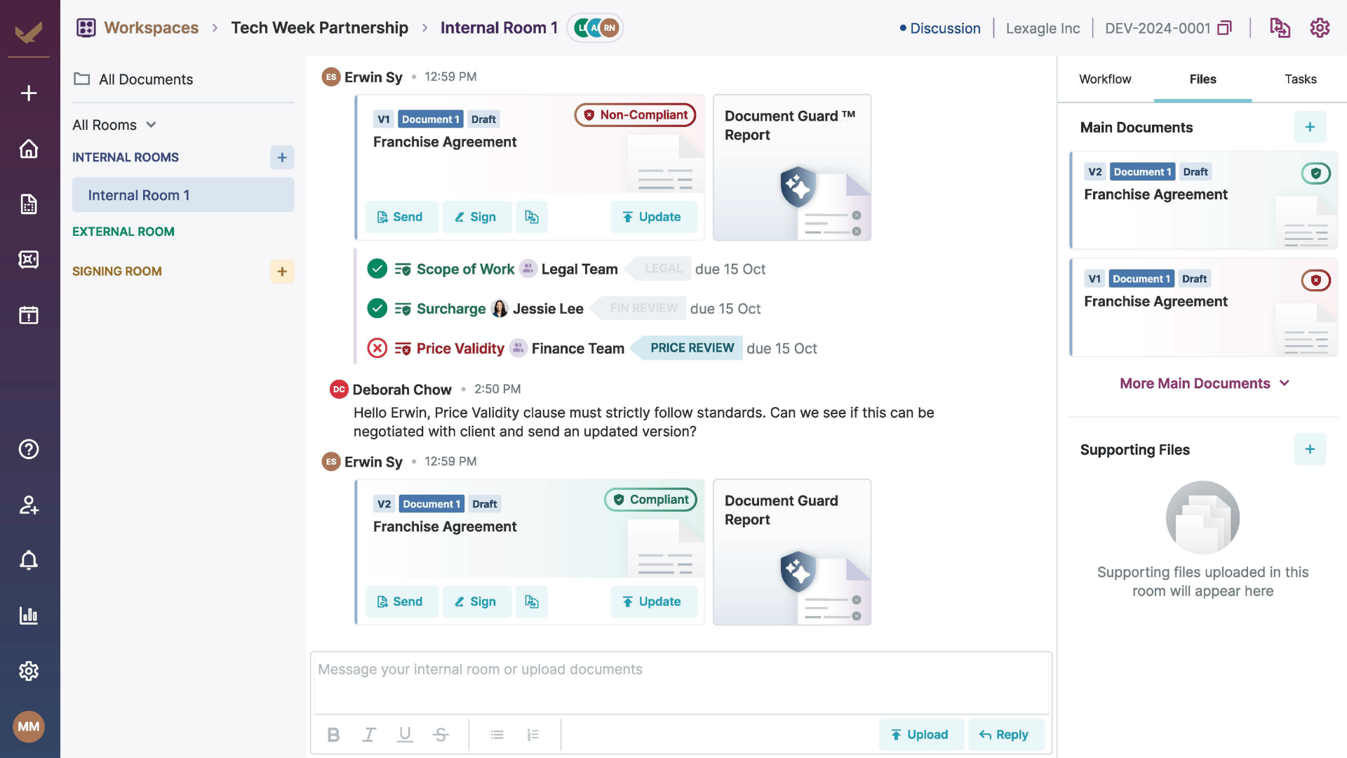 AI-powered contract review