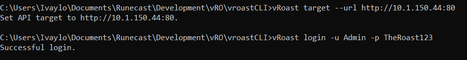 vRoast environment