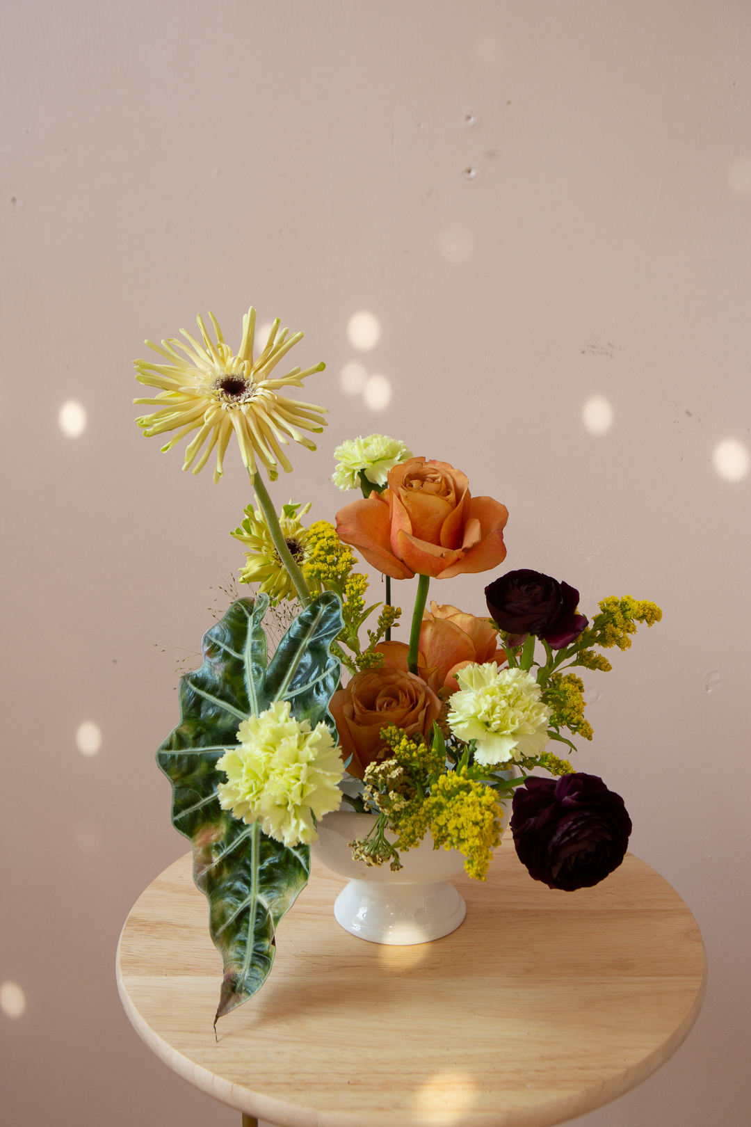 Aurora Flora Compote Centerpiece