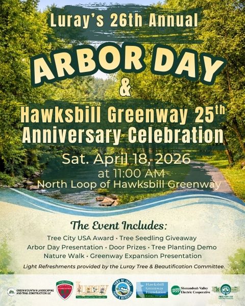 Arbor Day & Hawksbill Greenway 25th Anniversary Celebration