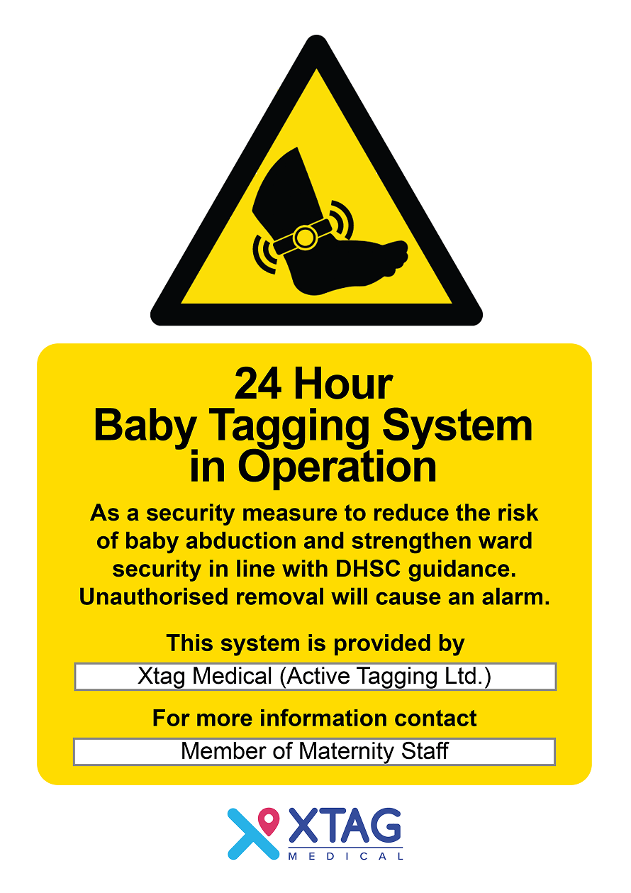 Système d'étiquetage pour bébés dans Operation Signage (A4)