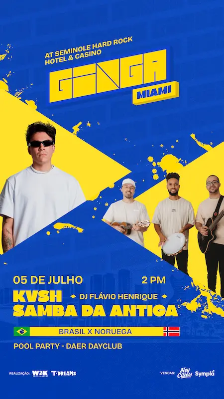 Brazil vs Norway Watch Party flyer