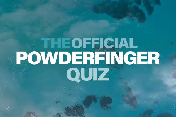 Powderfinger Quiz promo image featuring their album artwork for Odyssey Number 5