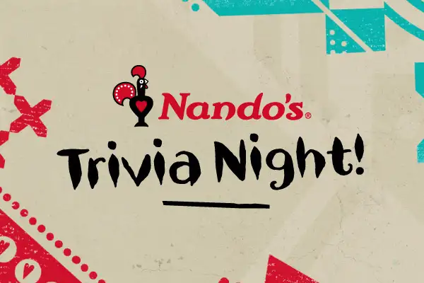 Promo image for Nando's Trivia Night