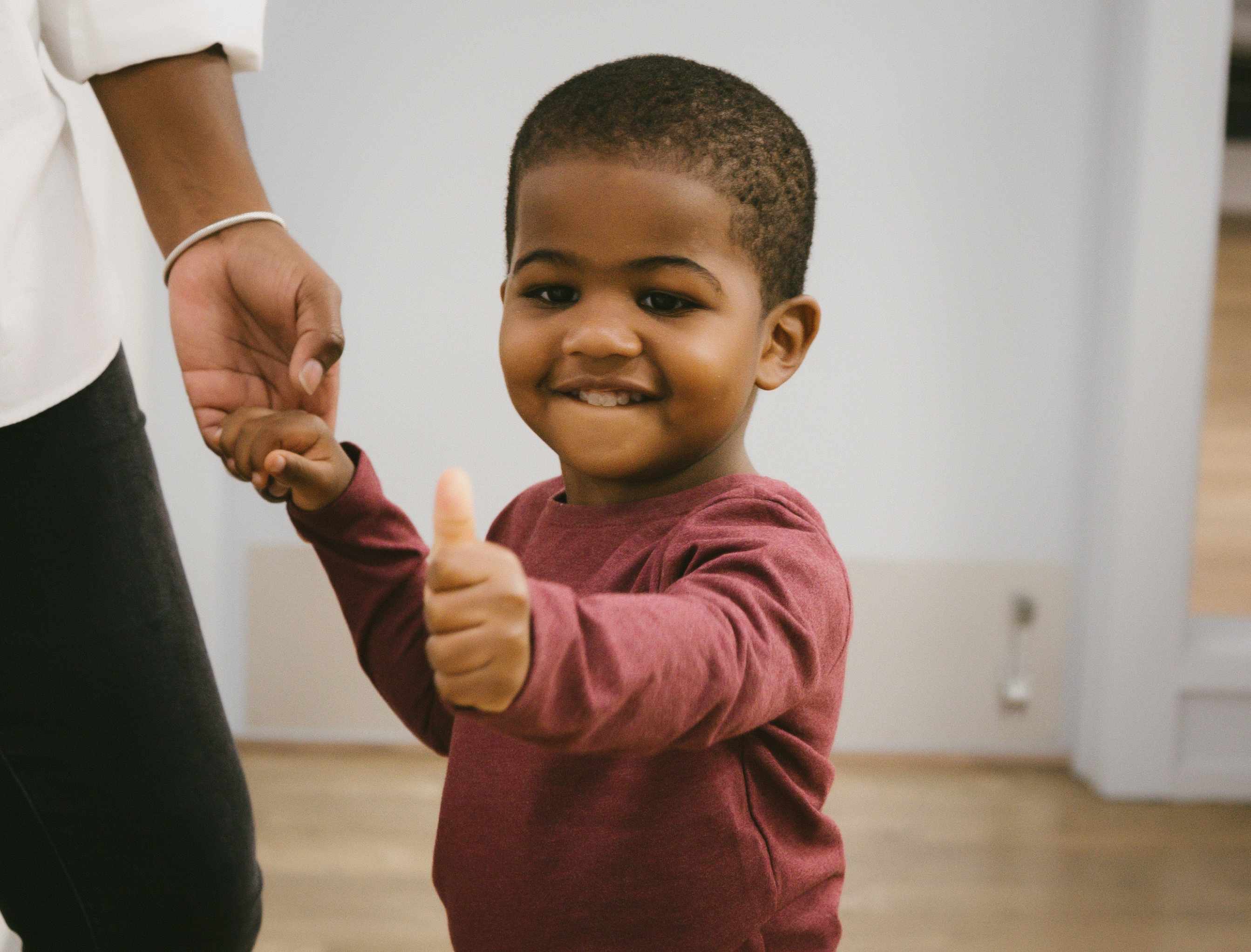 Photo of a little boy smiling