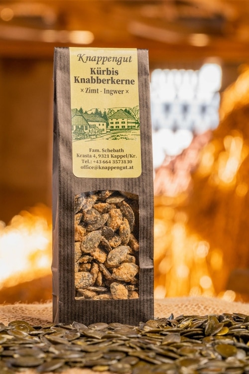 Knabberkerne Zimt Ingwer Knappengut