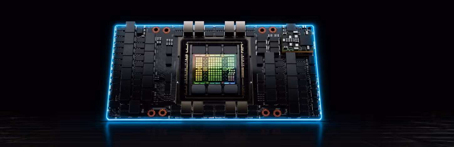 NVIDIA HGX B300 8-GPU baseboard render