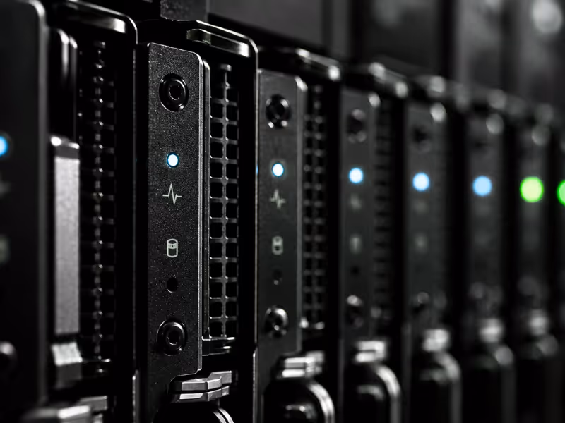 Datacenter aisle