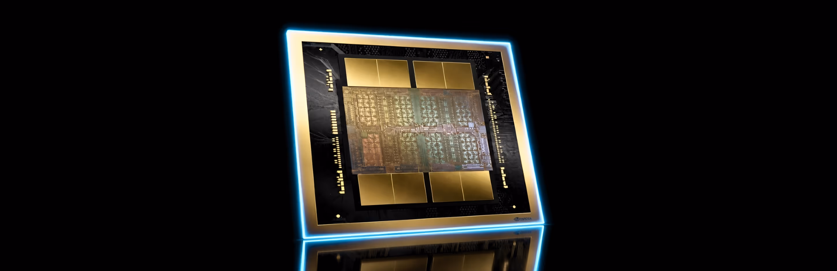 NVIDIA HGX B300 8-GPU baseboard render