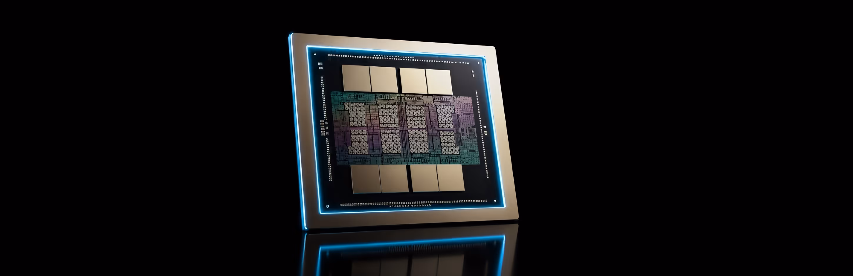 NVIDIA HGX B300 8-GPU baseboard render
