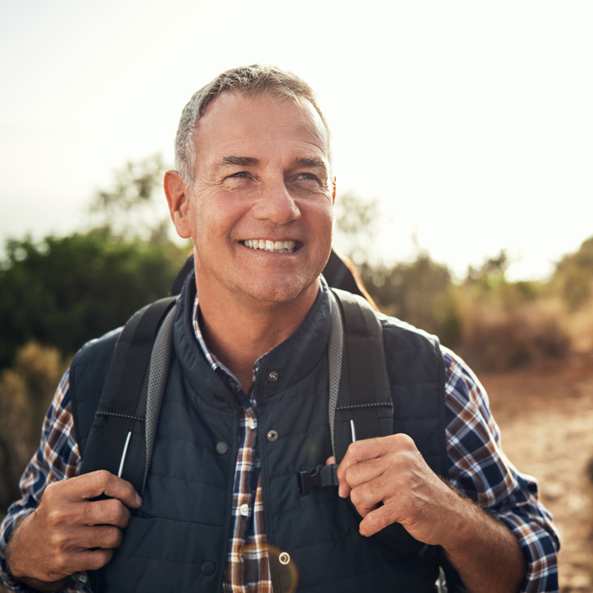 Woman dancing in the sunlight
