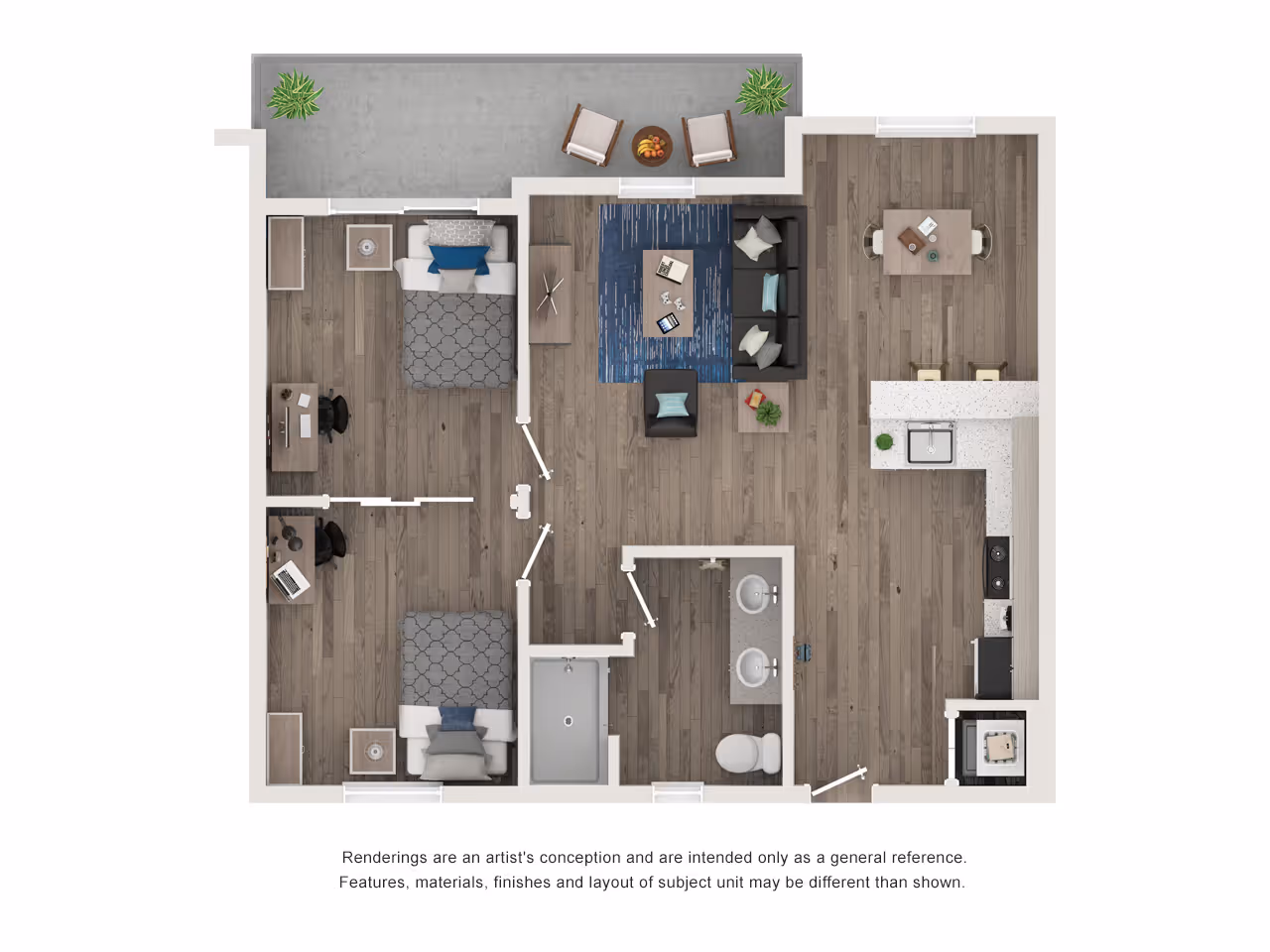 Floor plan outline image