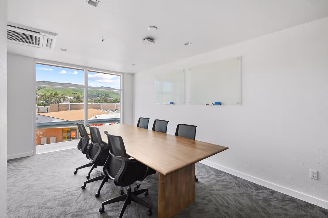 Spacious conference rooms