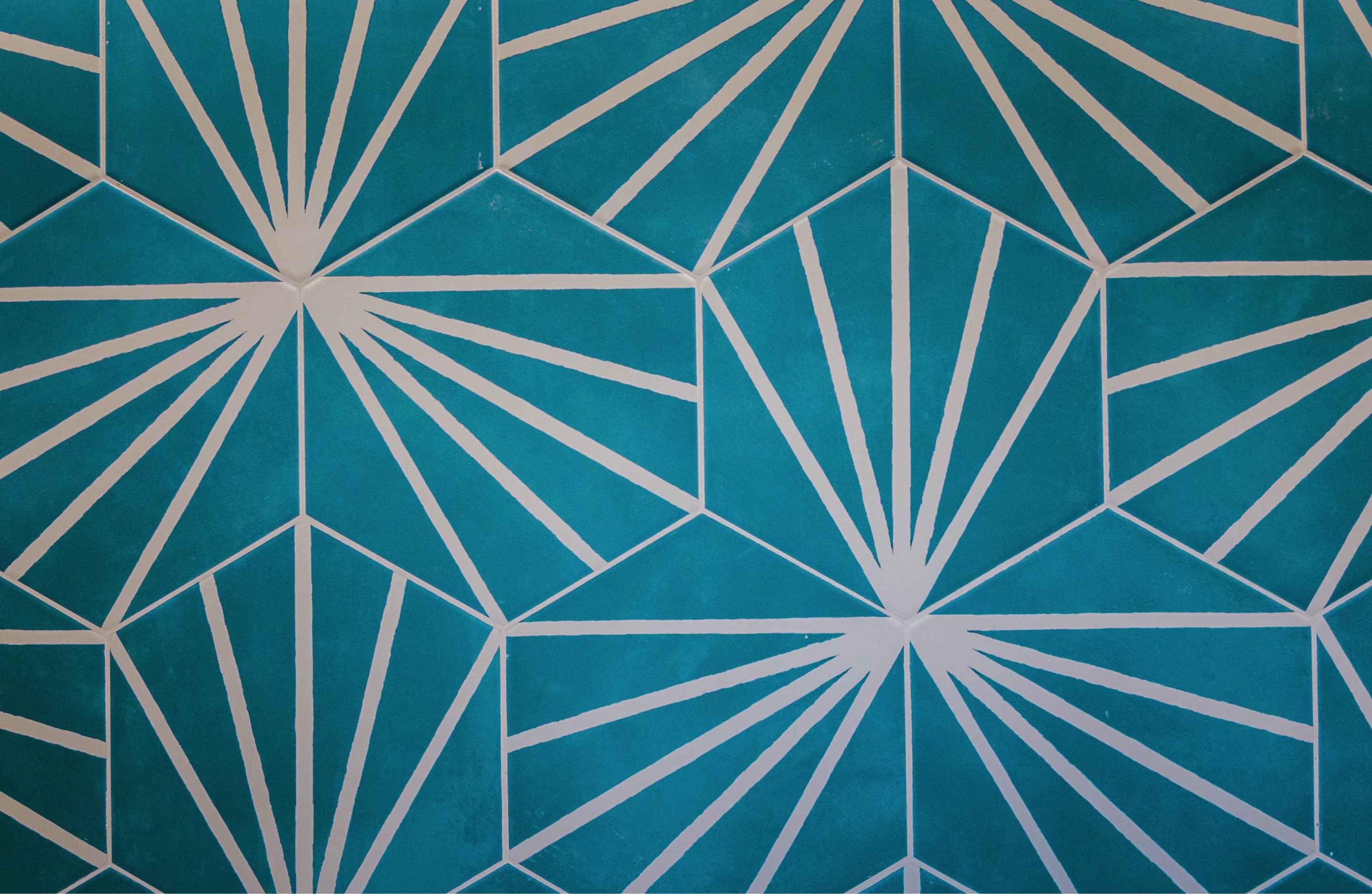 Photo of a wallpaper pattern in The Ortho Suite office