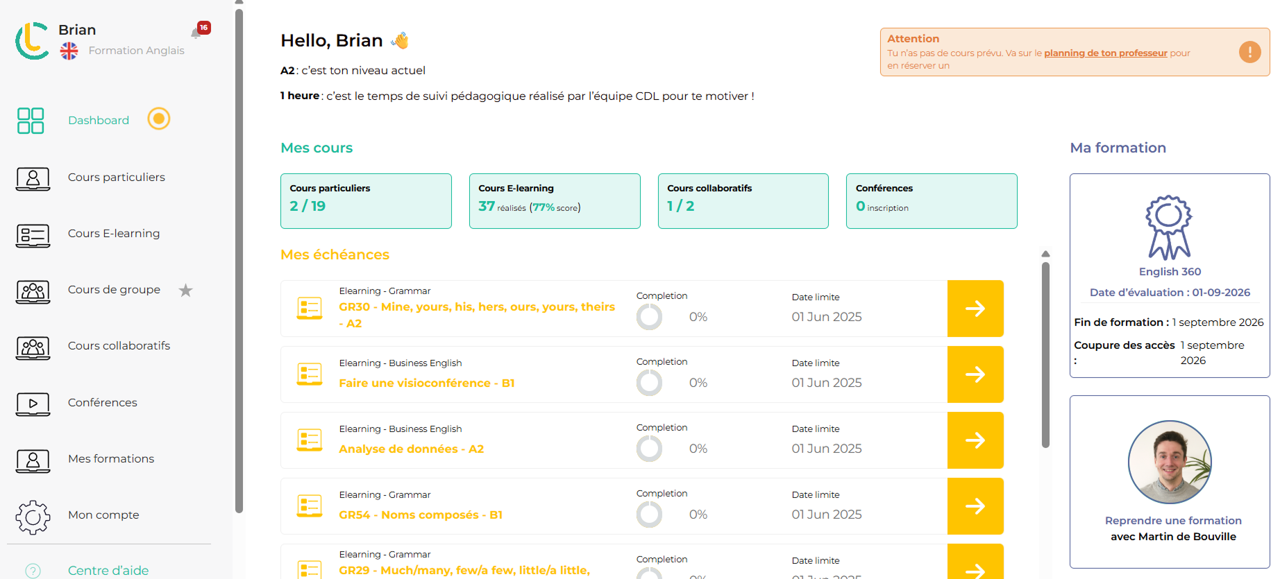 Vue ordinateur