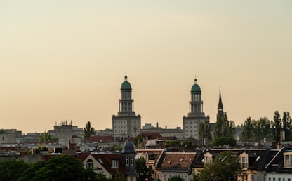 Panorama de Berlin au coucher du soleil, destination pour apprendre l'allemand en 1 an