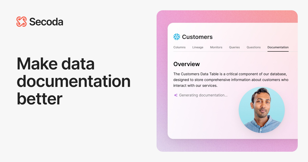 Best Data Documentation Tool for Modern Teams | Secoda