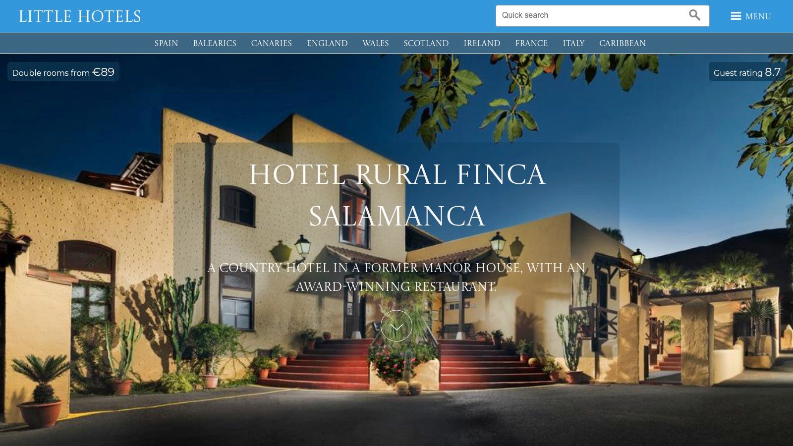 Little Hotels – Curación de hoteles pequeños: Finca Salamanca