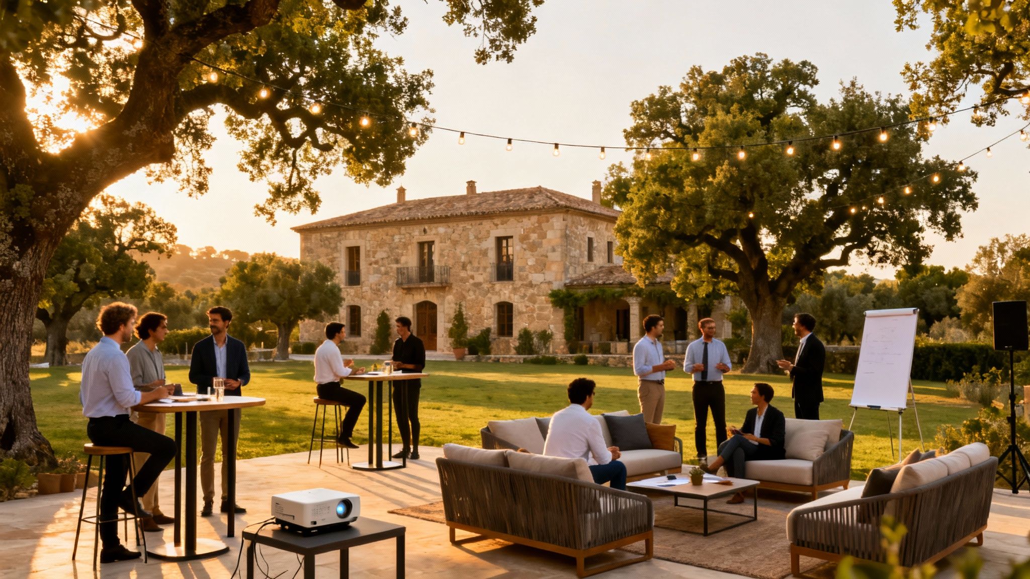 Organiza un evento corporativo memorable en Finca La Dehesilla