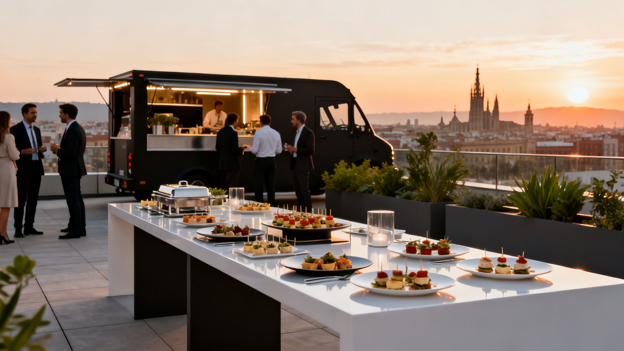 Guía de servicios de catering en Barcelona para eventos de empresa