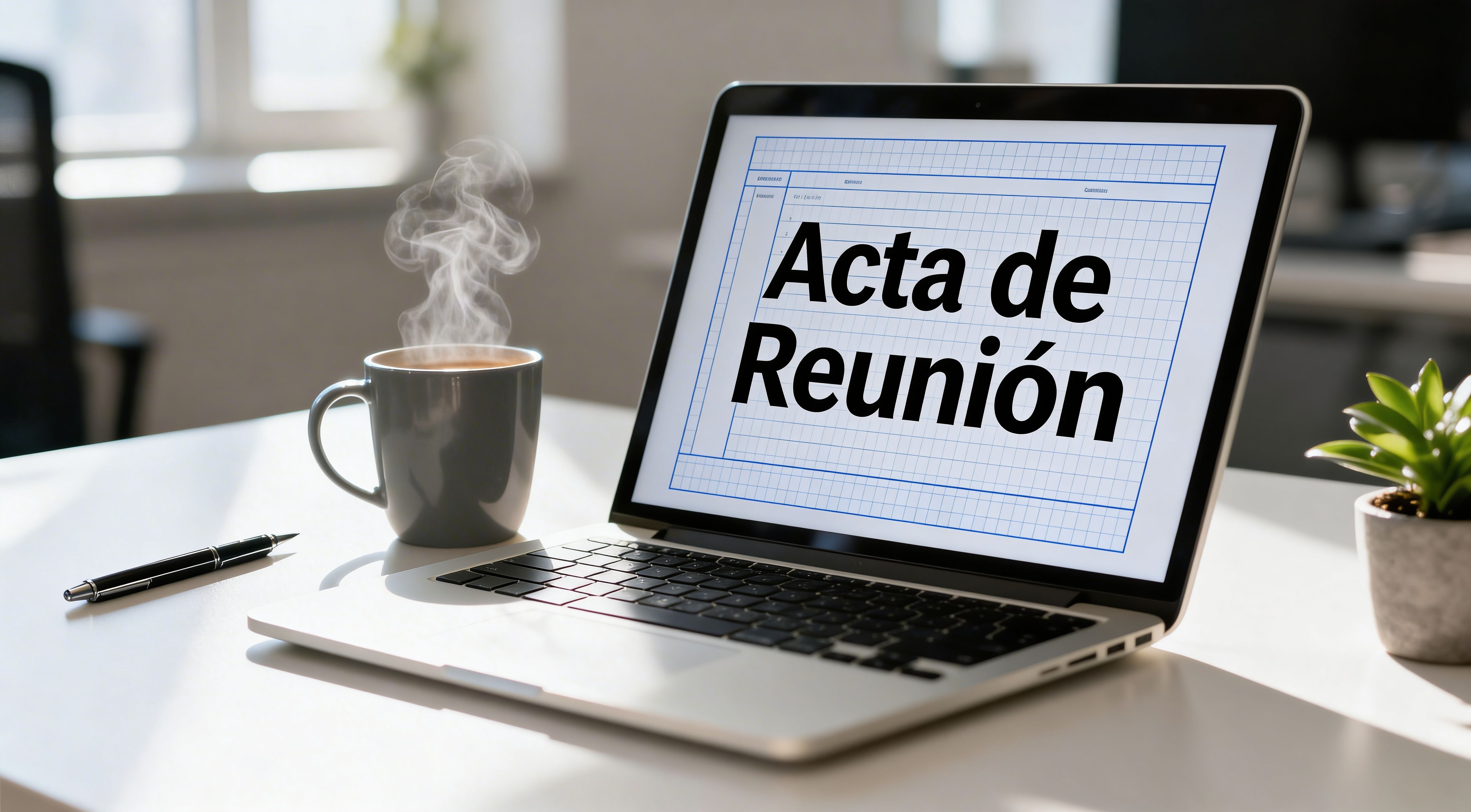 Plantilla de acta de reunión: la guía para optimizar tu tiempo