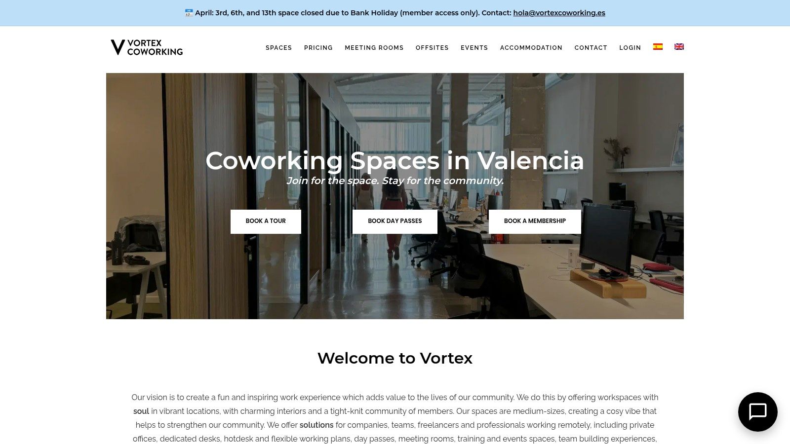Vortex Coworking Playa (Valencia)