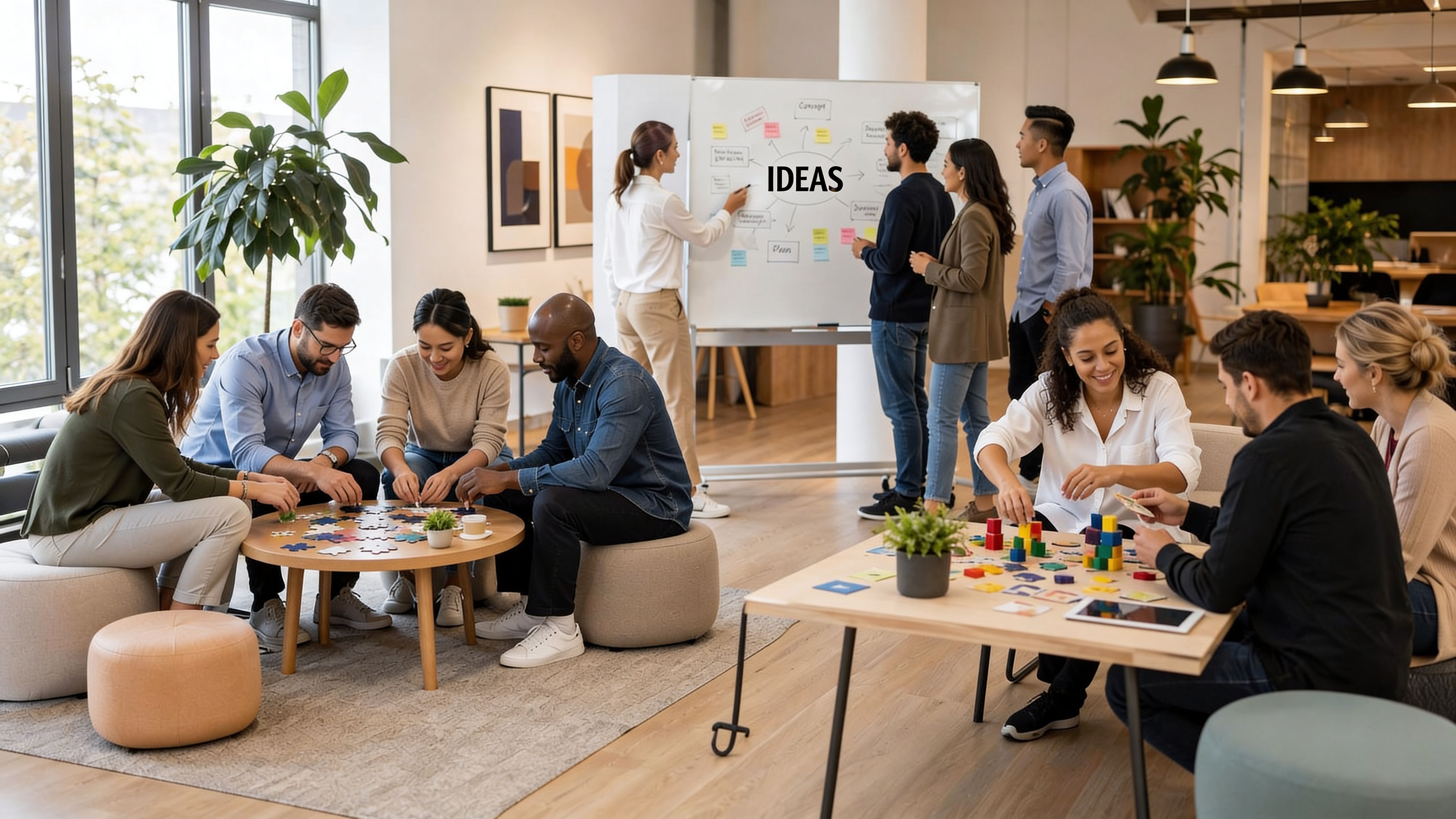 Teambuilding indoor empresa: 8 actividades para tu equipo