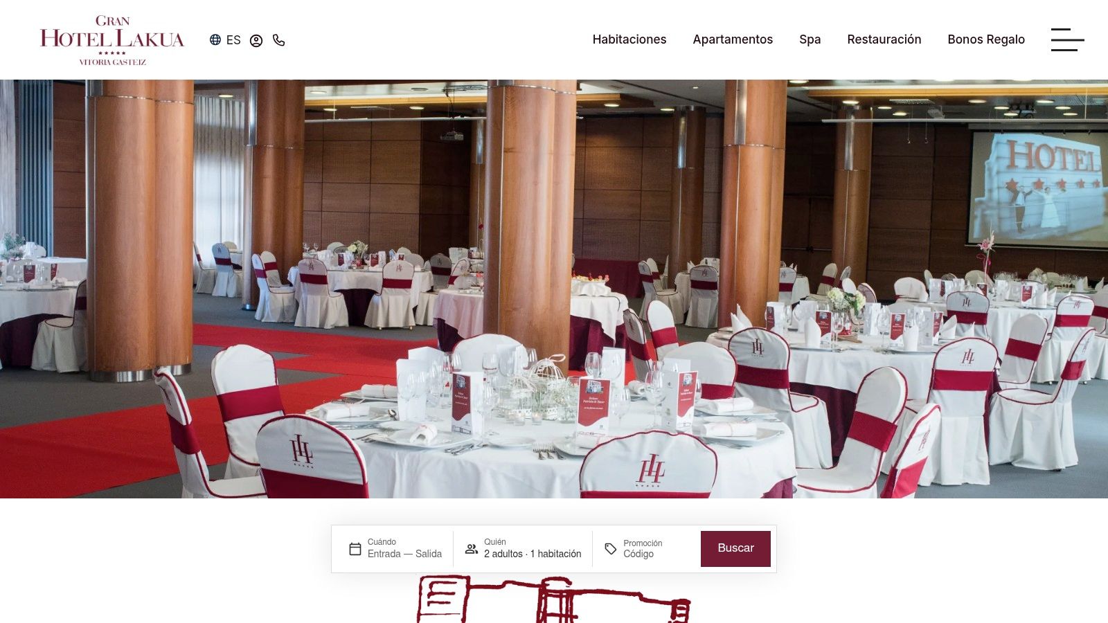 Gran Hotel Lakua (Salones de eventos)