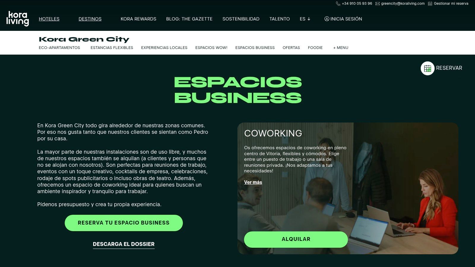 Kora Green City – Espacios Business