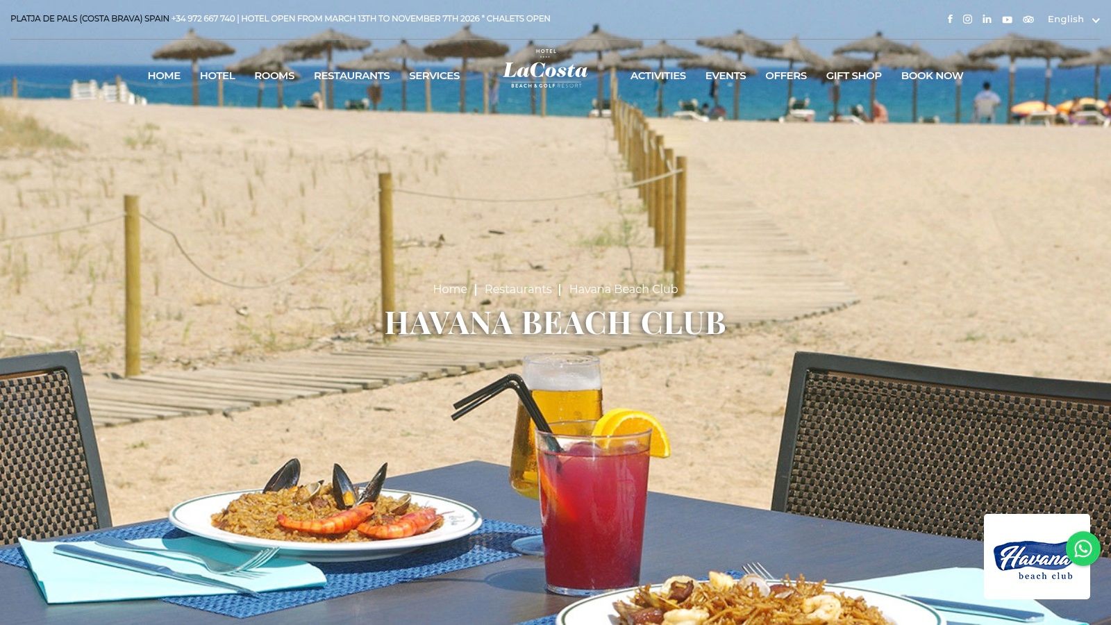 Havana Beach Club – La Costa Beach & Golf Resort