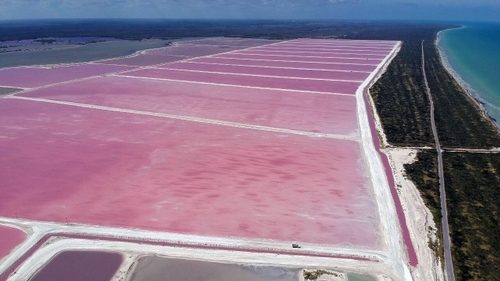 Vista aérea Las Coloradas