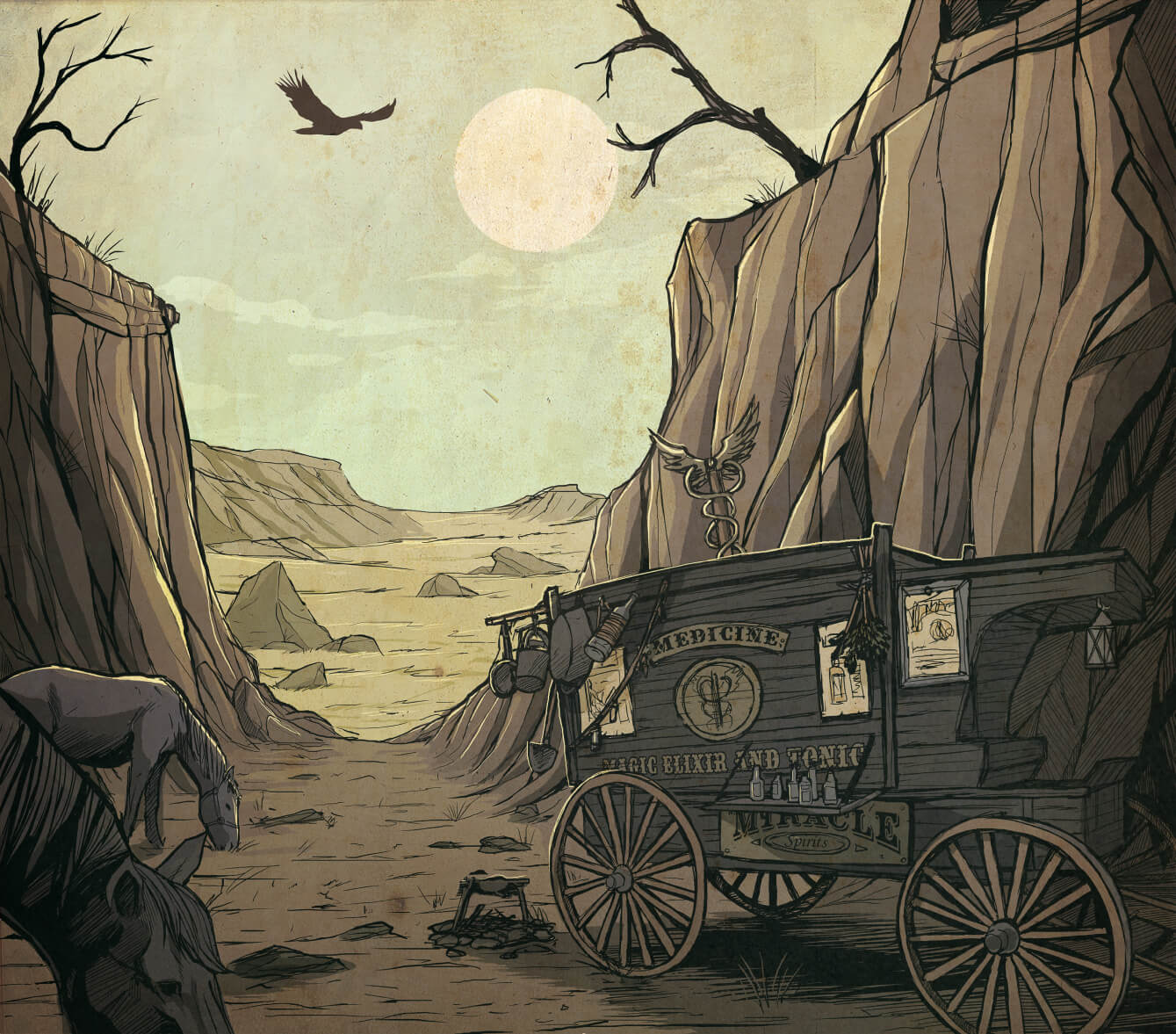 Illustration of Coach Wagon