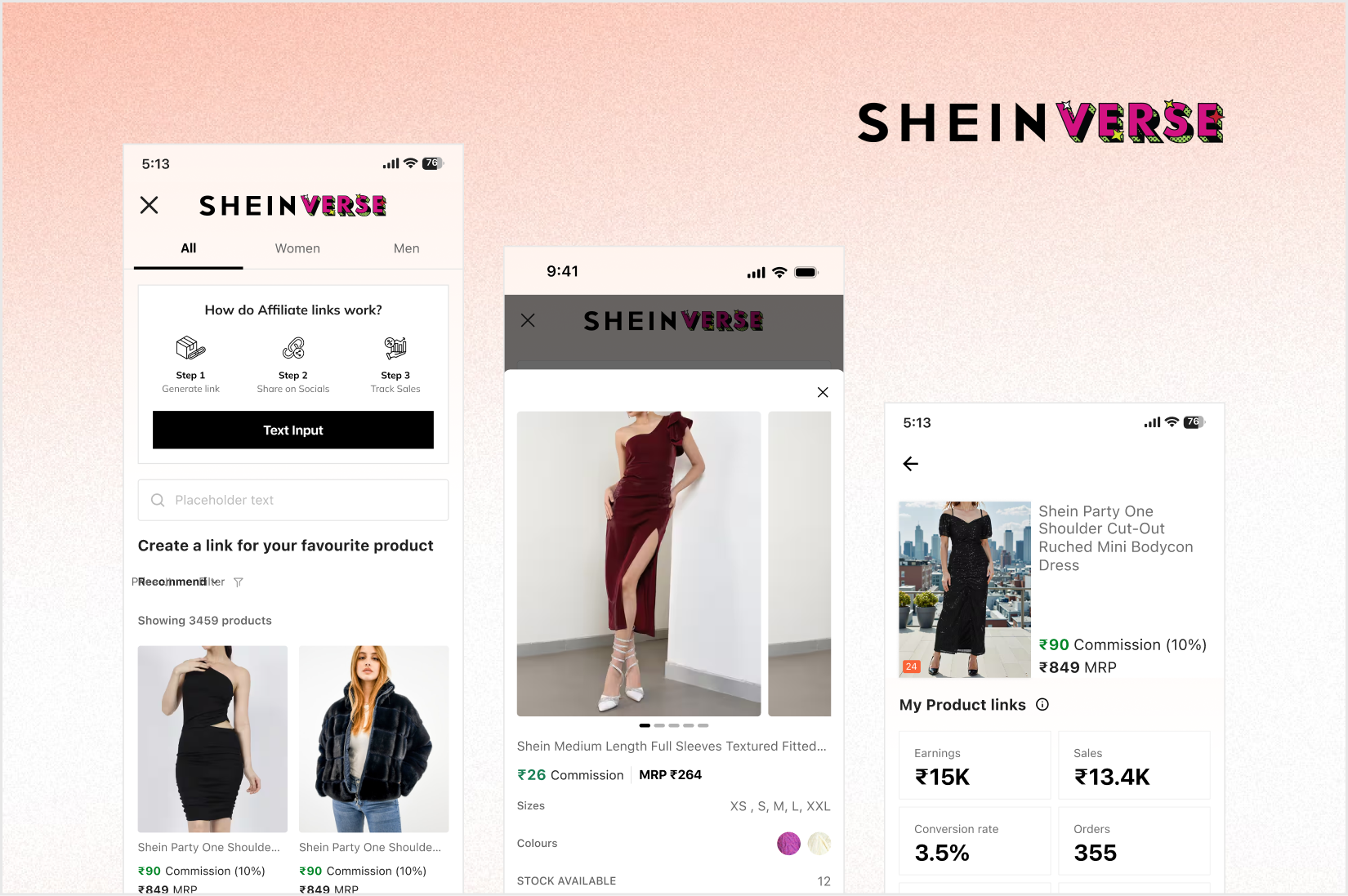 Shein — SheinVerse creator affiliate app