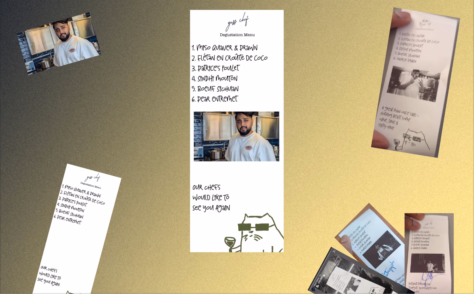 Yess Chef — Custom memento app