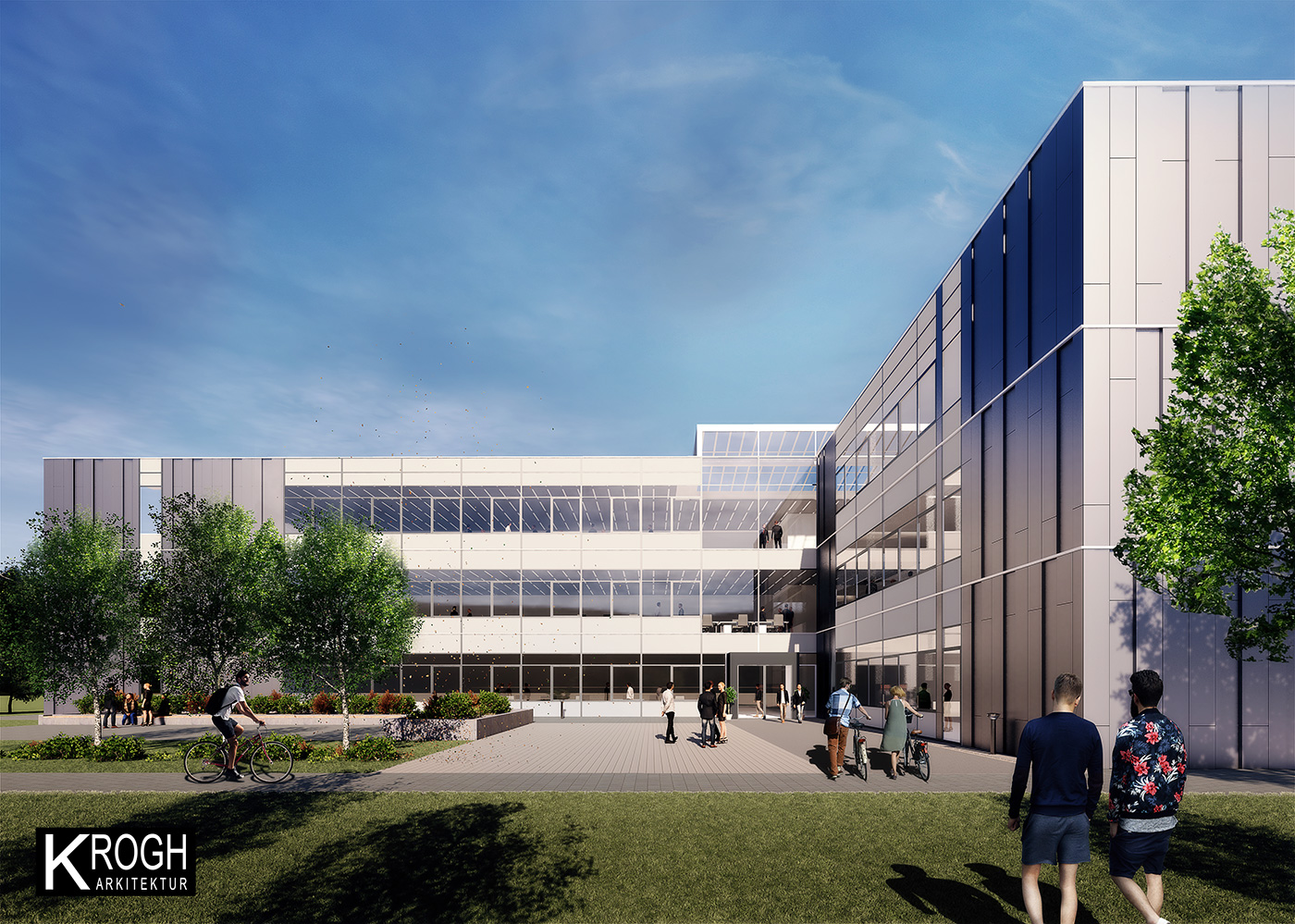 Frederik Bajers Vej - Rendering