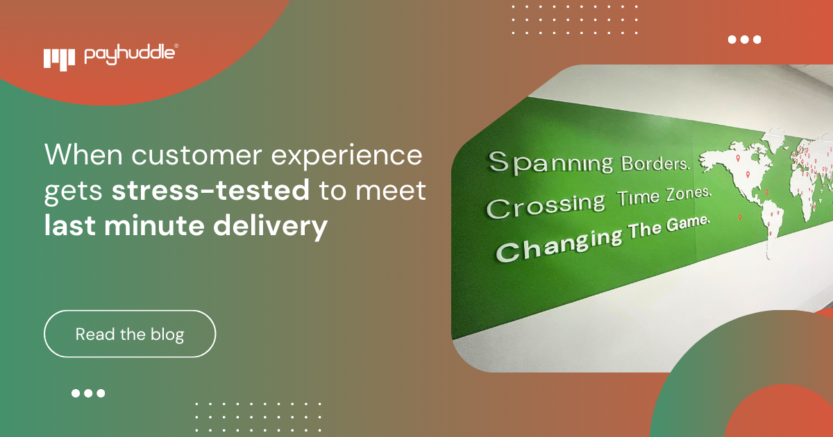 When customer experience gets stress-tested to meet last minute delivery 
