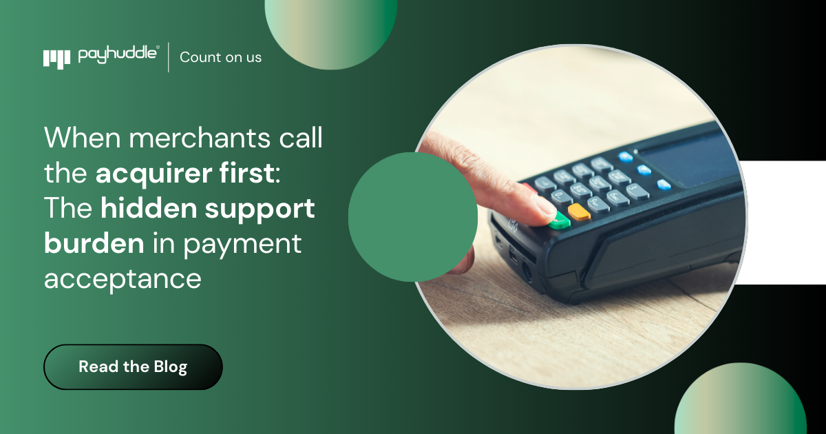 When merchants call the acquirer first: The hidden support burden in payment acceptance