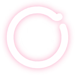 noa logo witha neon effect