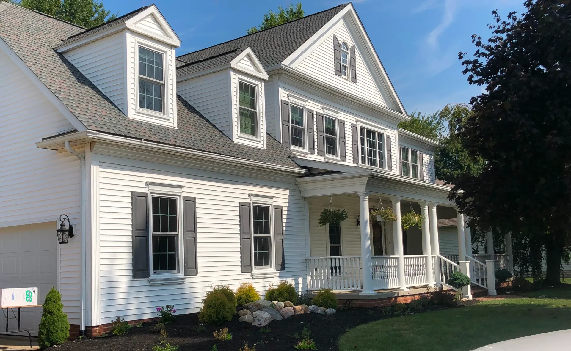 large home with replacement windows