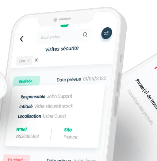 Visites SSE : application mobile